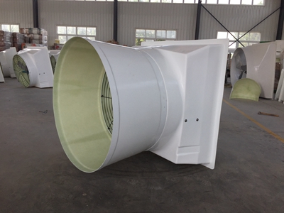 Fiber glass fan for pig farm