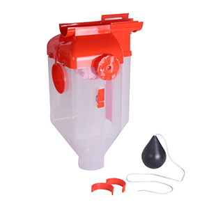 Pig feeding line dispenser