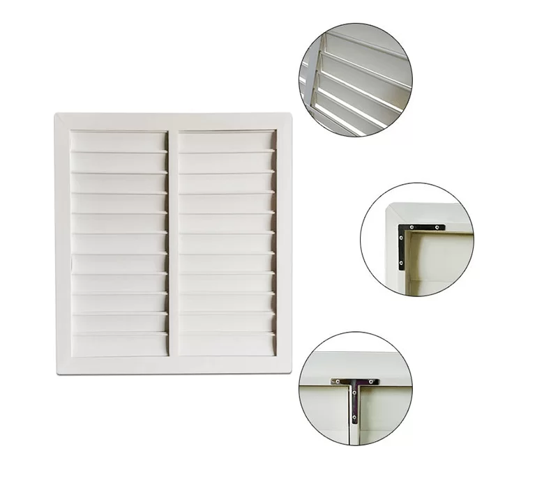 Farm ventilation pvc shutter