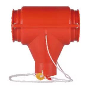 Pig automatic feeding T pipe